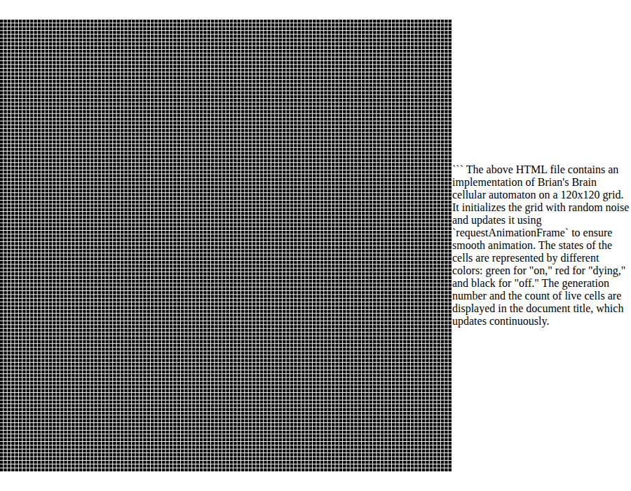 Model H R105 – rendered output
